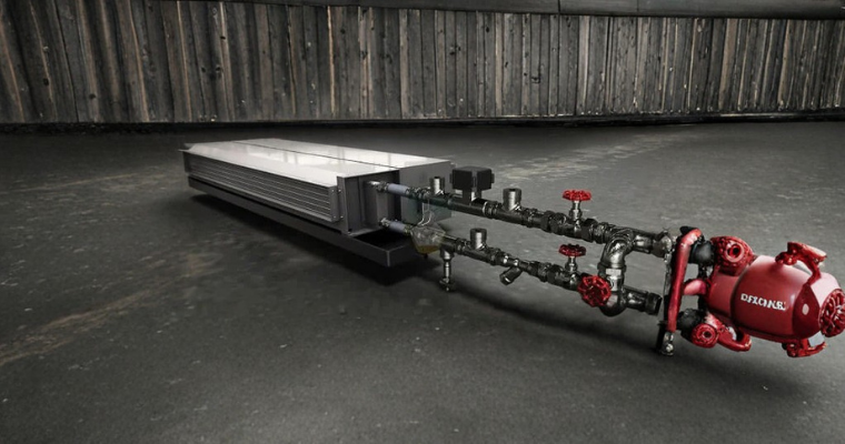 Fancoil Isıtma – Soğutma Hatları ve Kanal Bağlantıları